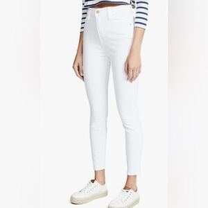 FRAME Ali High Rise Skinny White Stretch Jeans Women’s 28